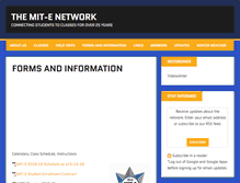Tablet Screenshot of mitenetwork.org